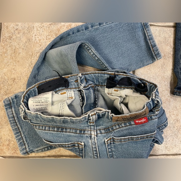Boys size 7 jeans bundle old navy/wrangler - Picture 6 of 12